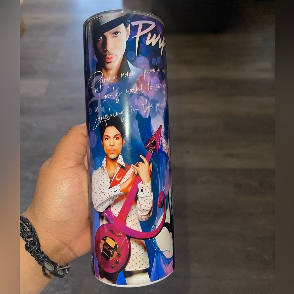 Prince Purple Rain Tumbler